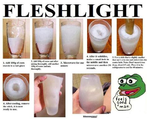 fleshlight corn starch|Make a Fleshlight at Home in Minutes! Ideas and Instructions